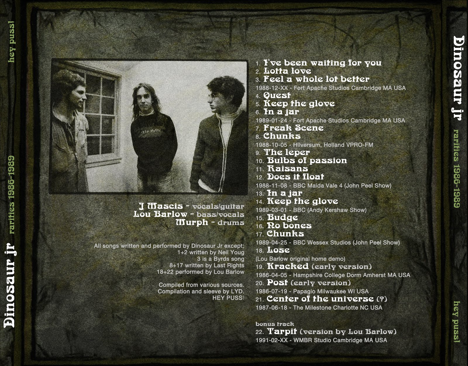 CD Back Cover
