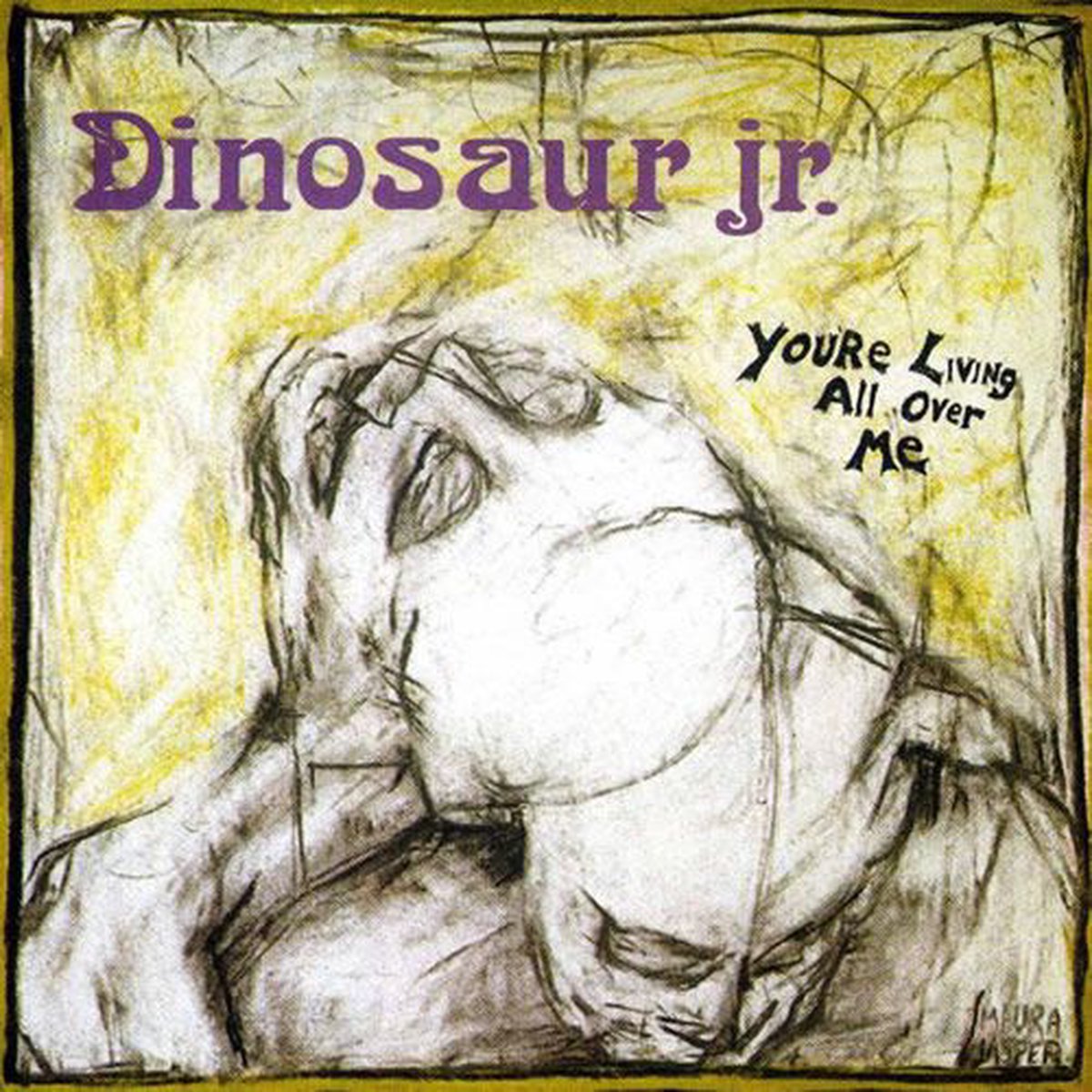 Limited edition You're Living All Over Me Release (Transparent Green)