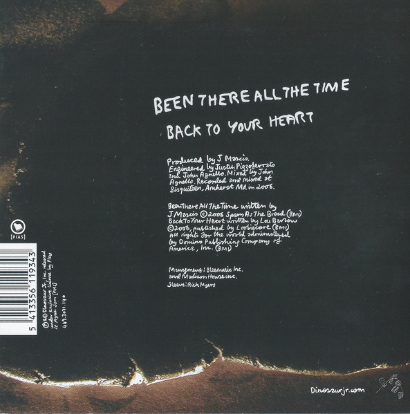 Vinyl back sleeve artwork